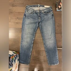 Rag & Bone Dre Low Rise Ankle Slim Boyfriend Jeans